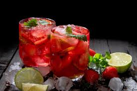 [Cocina] Mojito de Fresas sin alcohol