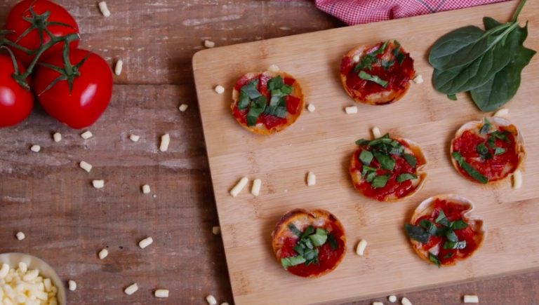 [Receta] Minipizzas, perfectas para un cocktail