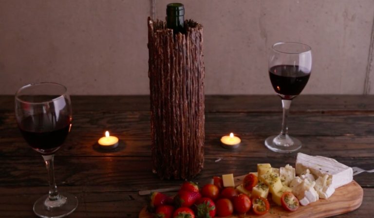 [Grandes Ideas] Crea una original funda rústica para tus vinos