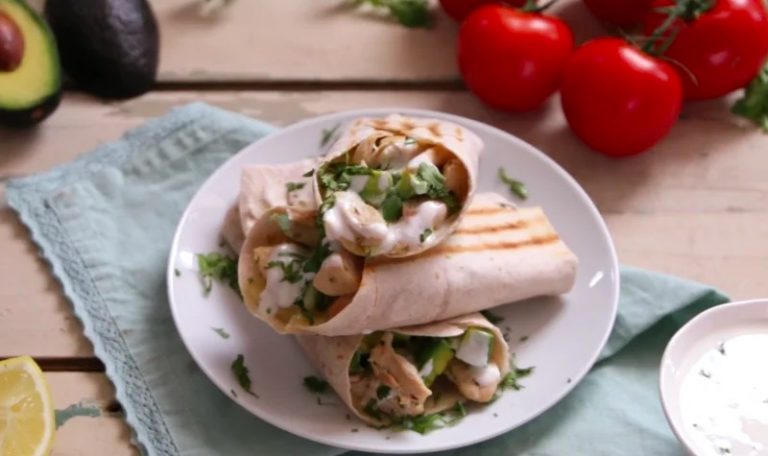[Receta] Burritos de pollo con palta ¡Ñam!