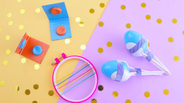 [Recicla] Crea instrumentos musicales infantiles