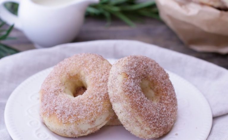 [Receta] Donas de canela para una once riquísima
