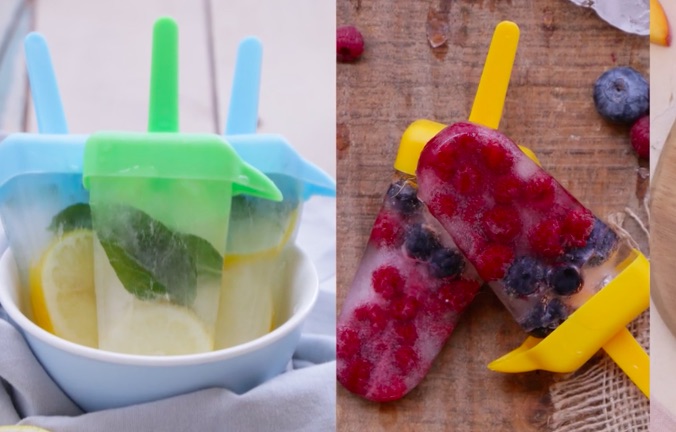 [Receta] ¡Refréscate con estas paletas detox!