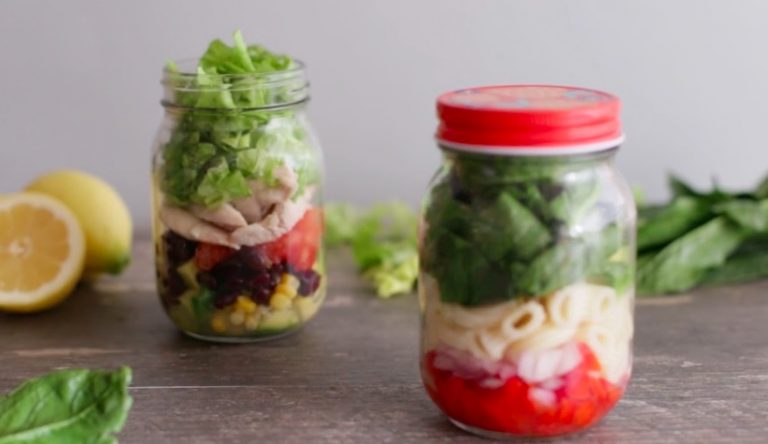 [Grandes Ideas] Prácticas ensaladas en frascos
