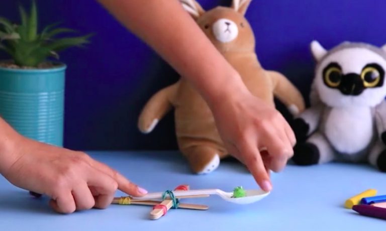 [Kids] Quieres divertirte con esta catapulta? ¡Aprende cómo!
