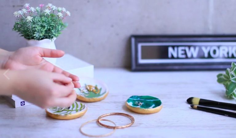 [Deco] Lúcete con estos platillos porta joyas