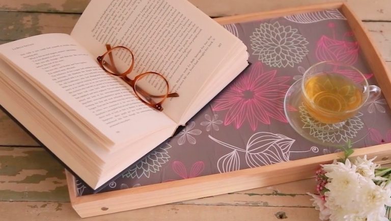 [Deco] Elegante bandeja con decoupage