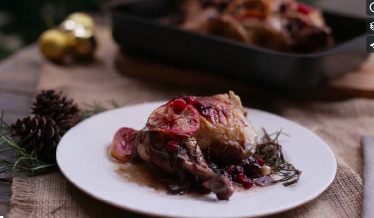[Navidad] Exquisito Pollo Navideño para Noche Buena
