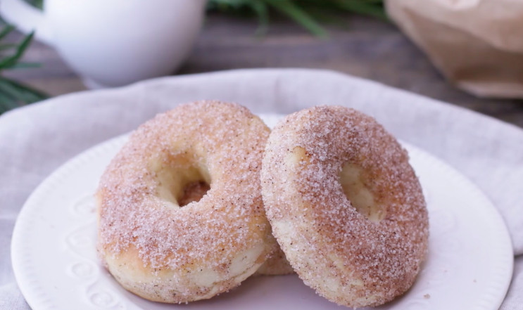 [Receta] Donas de canela para una rica once