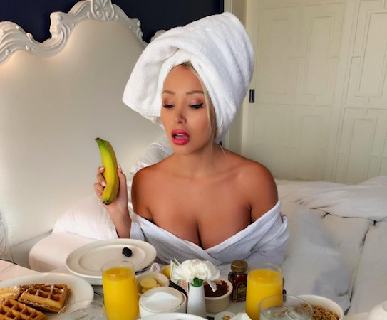 [Fotos] Tomando desayuno