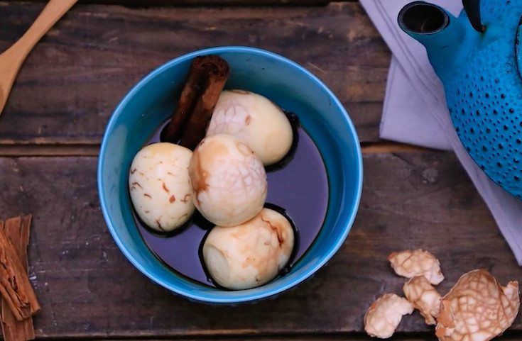 [Cocina] Ricos huevos marmolados