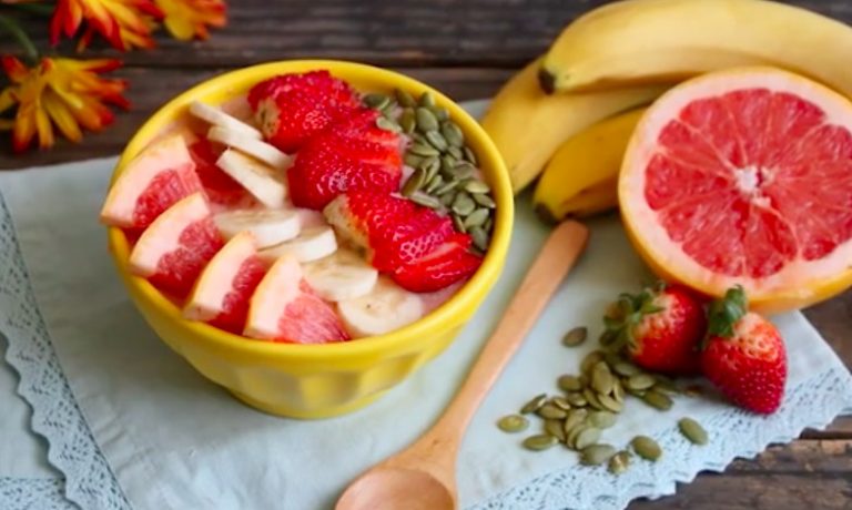 Prepara este rico Bowl de Smoothie Nutritivo