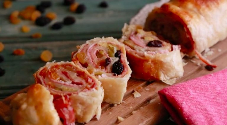 Delicioso pan de jamón para compartir en familia!