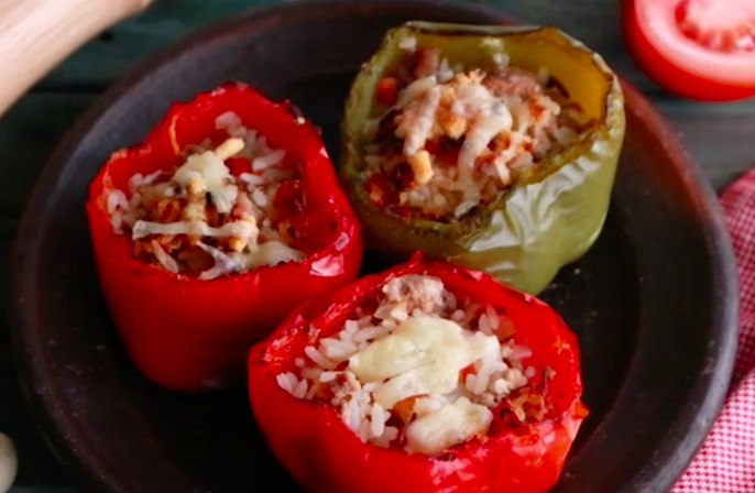 Cocina unos deliciosos pimientos rellenos
