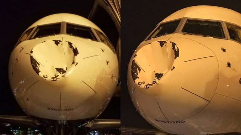 [Archivo] Salfate: ¡Un ovni golpeo a un avión de un equipo de la NBA!
