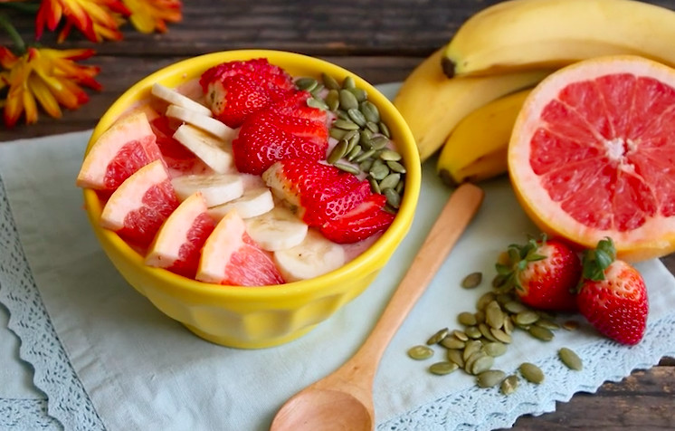 Prepara un nutritivo Bowl de Smoothie