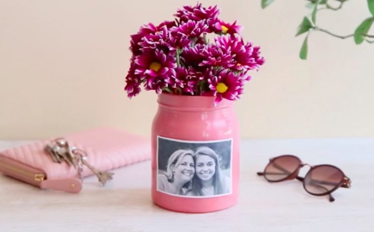 Crea un lindo florero con retrato