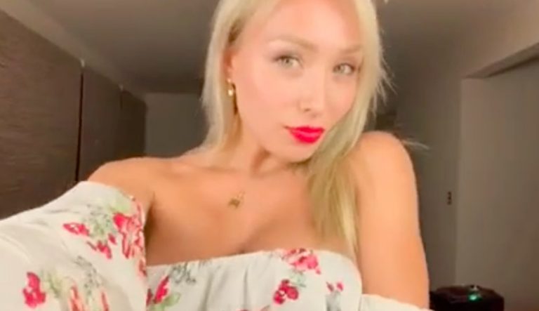 Dani Chávez llena de flores!