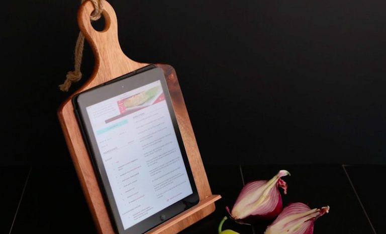 Grandes Ideas: Soporte rústico para tablet