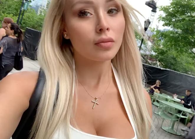 Dani Chávez disfrutando en EE.UU