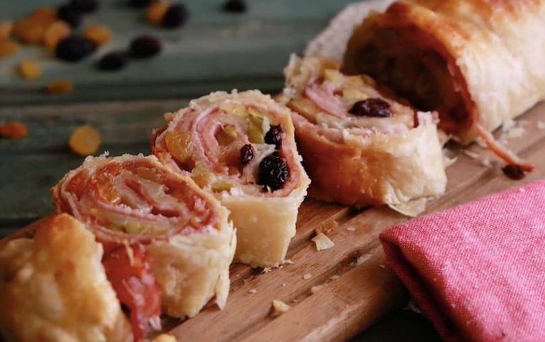 ¡Delicioso pan de jamón para compartir en familia!