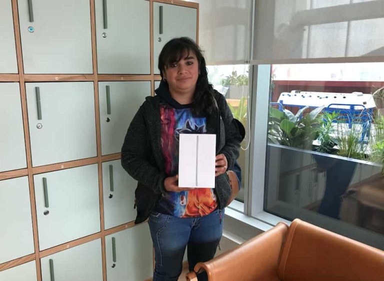 Conoce algunos de los felices ganadores de un iPad Mini