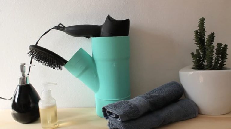 Prepara un organizador para el baño
