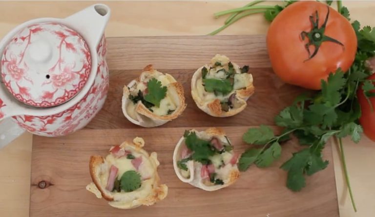 Prepara estos simples canastitos cocktail
