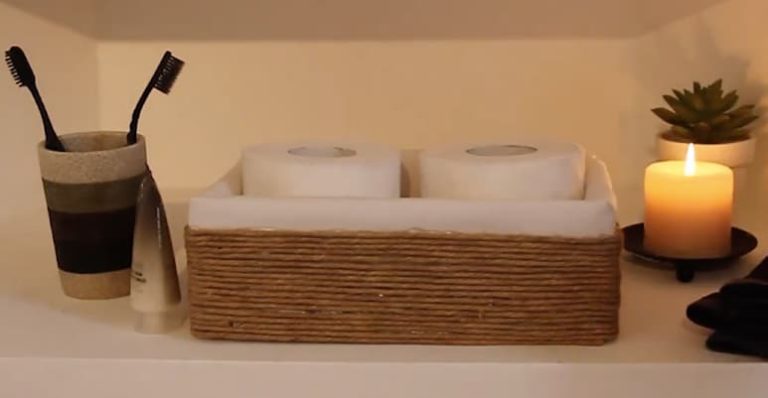Deco: Caja para el baño