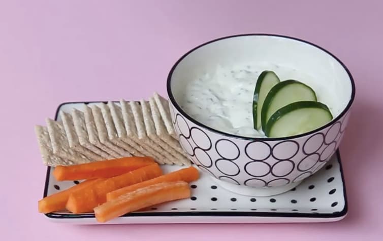 Prepara una rica salsa de pepino!
