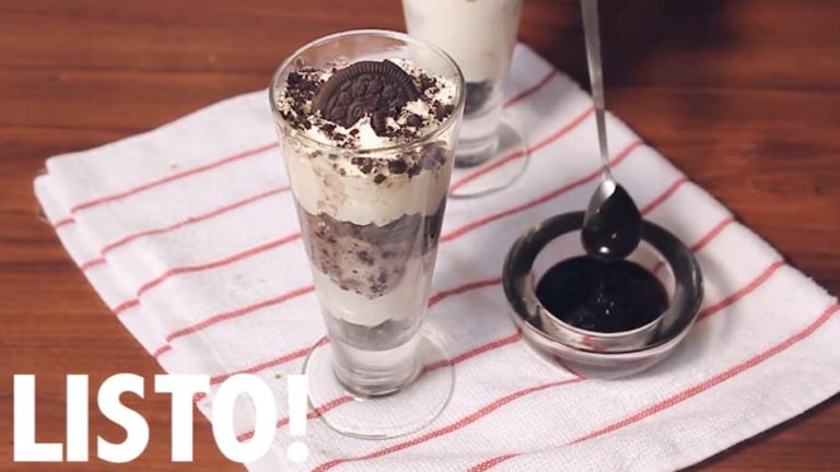 Receta: Postre de colores