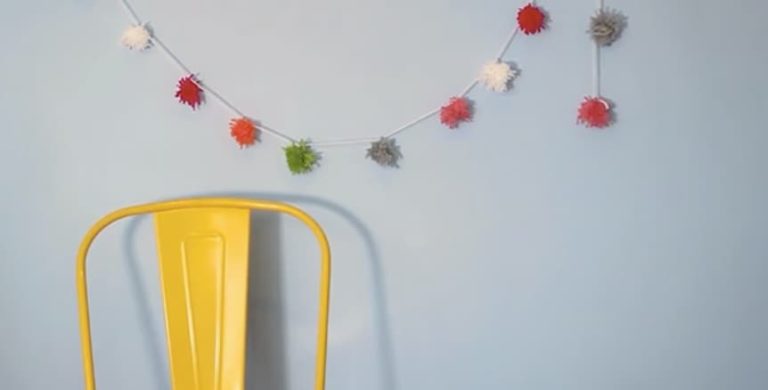 Deco: Guirnaldas de lana