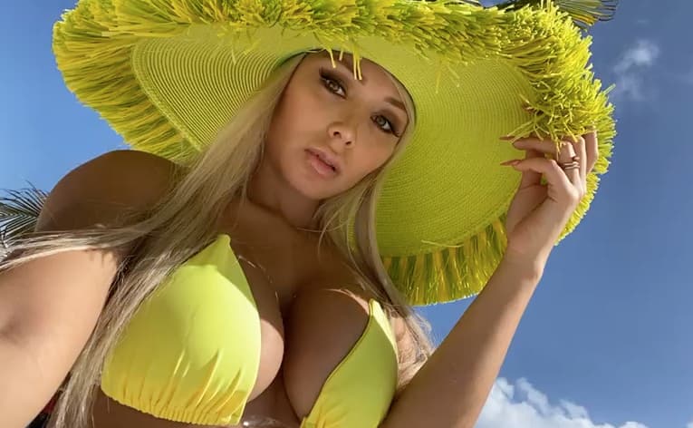 Dani disfrutando de Cancún!