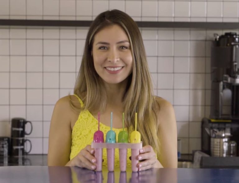 Prepara un helado de frutas saludable con Sabrina Sosa