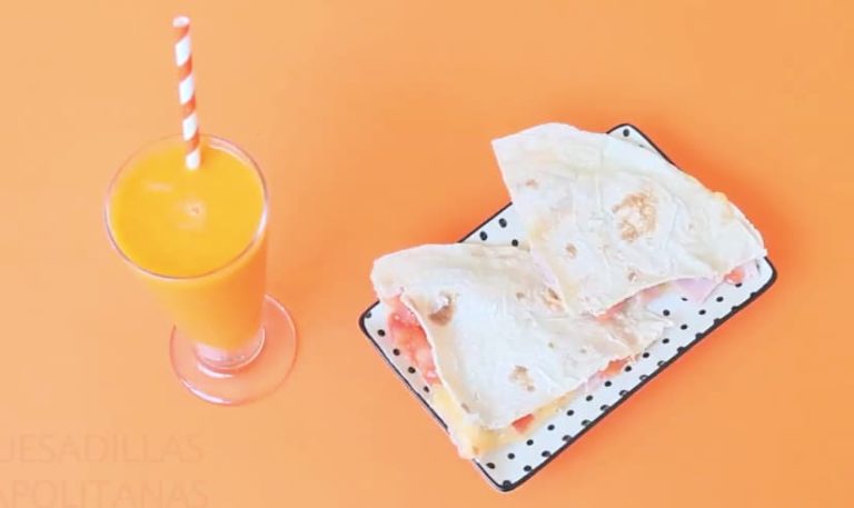 Deliciosas quesadillas napolitanas