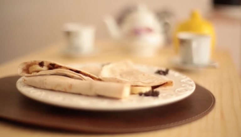Quesadilla dulce para disfrutar en familia