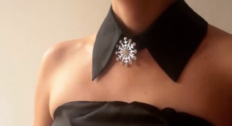 Crea un estiloso cuello para tu camisa