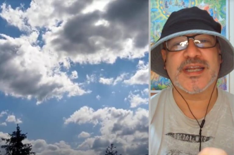¡Perturbador vídeo de un misterioso sonido de fuertes rugidos en el cielo, que se ha escuchado en los Alpes de Austria!