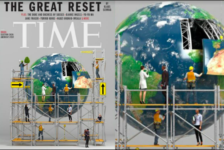 ¡Qué señales hay ocultas en la siniestra portada de noviembre de la revista Time titulada “El Gran Reseteo”!
