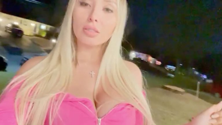 Dani Chávez con frío en Nueva York