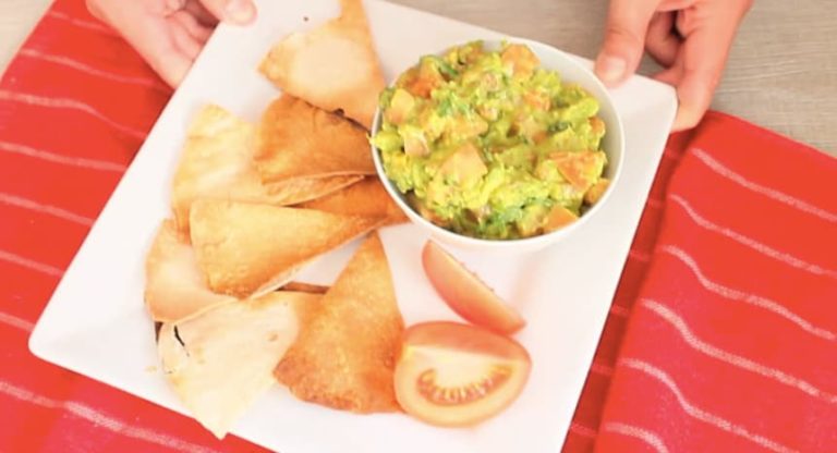 Nachos sin grasa para preparar en casa