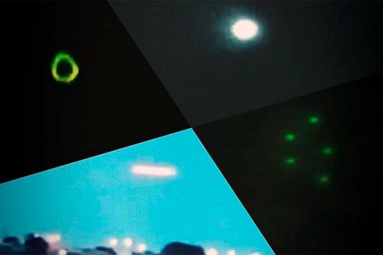 ¡Los últimos y más increíbles avistamientos: Enorme ovni cilíndrico suspendido sobre una ciudad, esfera de luz se sumerge en el océano, ovnis en formación grabados por varios testigos y un orbe que cambia de forma!