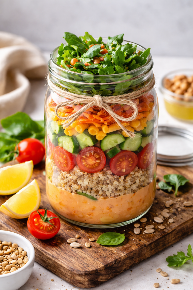 [Grandes Ideas] Ensaladas en frascos ¡Que practico!